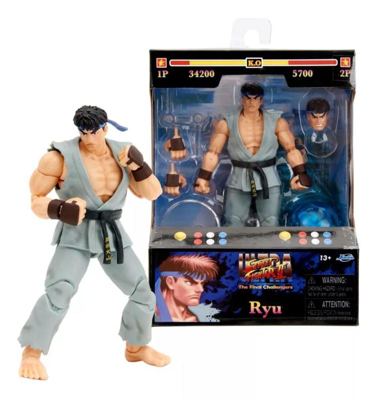 Ryu Edição Limitada - Ultra Street Fighter Ii - Jada Toys